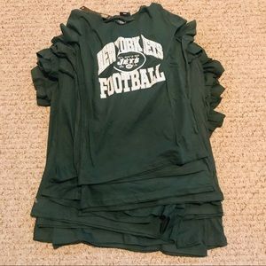 New York Jets Women’s Short Sleeve Shirt Lot